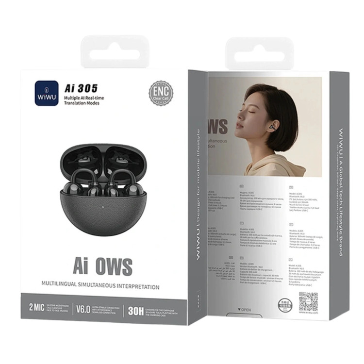 ایرفون بلوتوثی Wiwu مدل Ai OWS Ai305