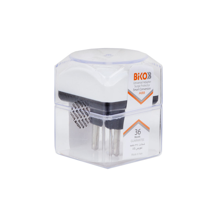 تبدیل و محافظ برق 3 به 2 BIKO مدل A88