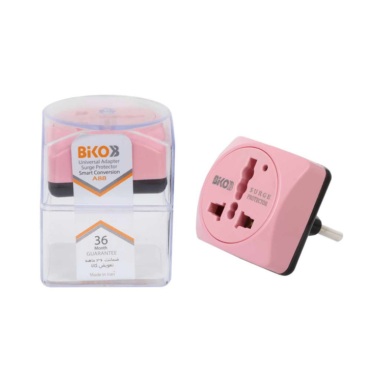 تبدیل و محافظ برق 3 به 2 BIKO مدل A88