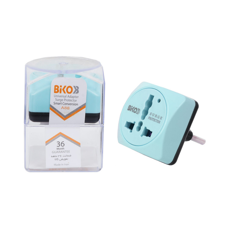 تبدیل و محافظ برق 3 به 2 BIKO مدل A88