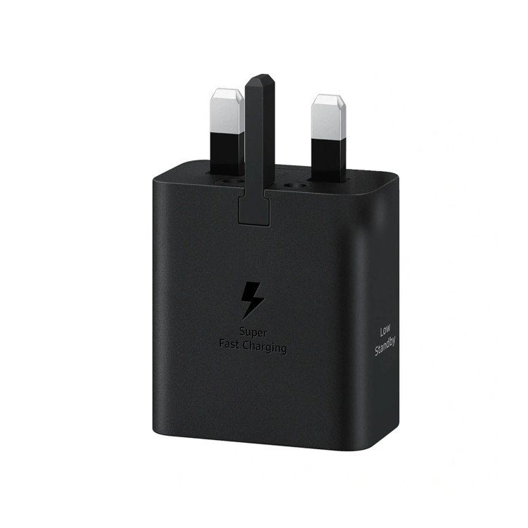 شارژر دیواری شارژ فوق سریع 45W سامسونگ مدل EP-T4511 -درجه یک -مشکی- پکدار