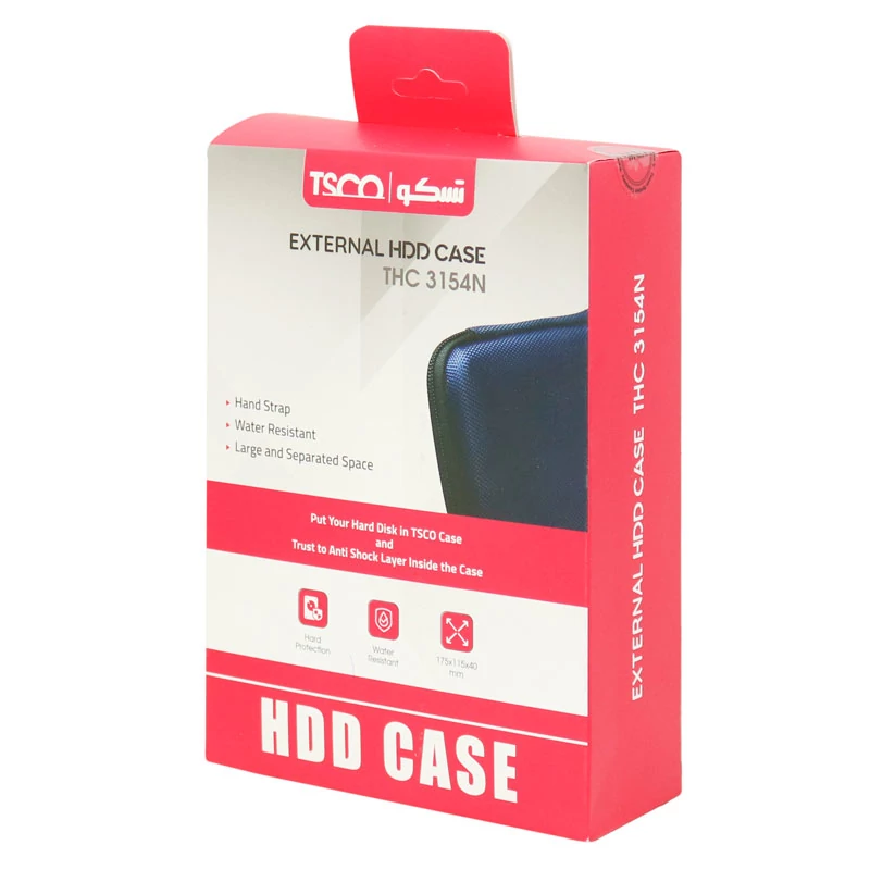 کیف هارد دیسک اکسترنال تسکو مدل THC3154N مشکی
