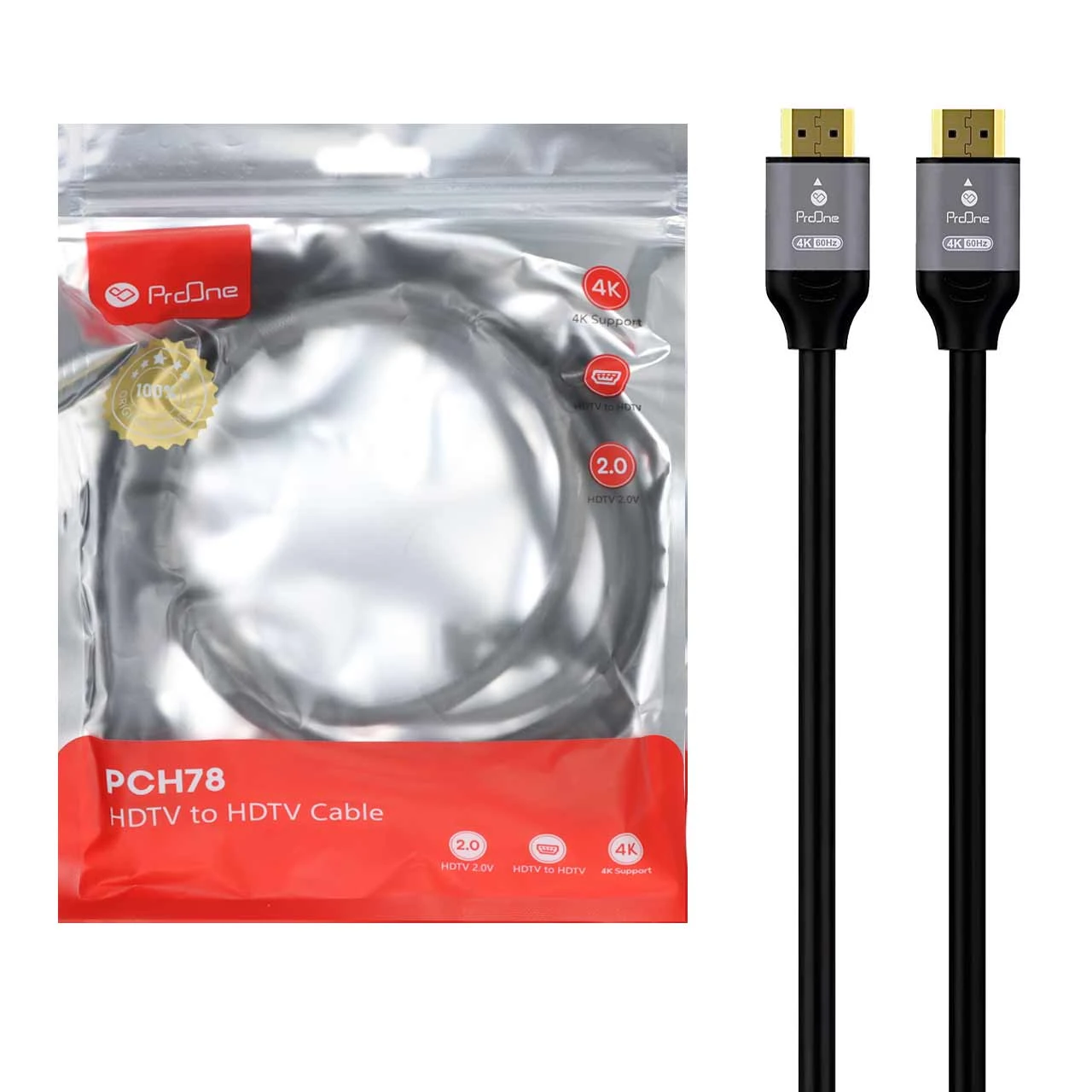 کابل 1.5 متری HDMI Proone مدل PCH78 4k
