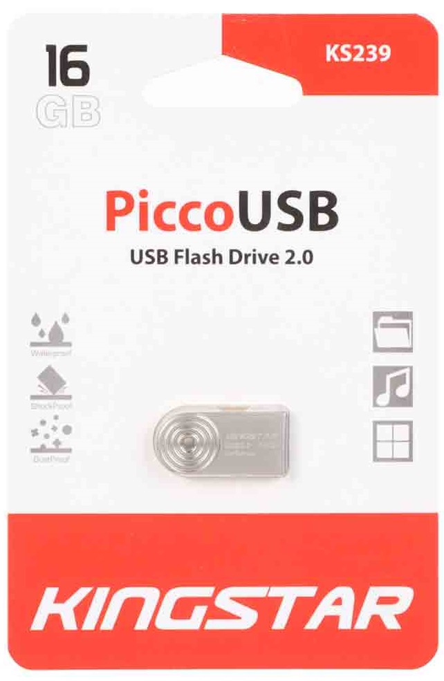 فلش 16 گیگ USB2.0 کینگستار مدل KS239