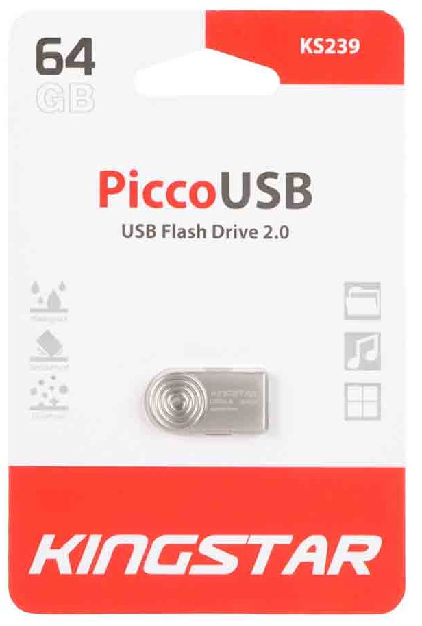 فلش 64 گیگ USB2.0 کینگستار مدل KS239