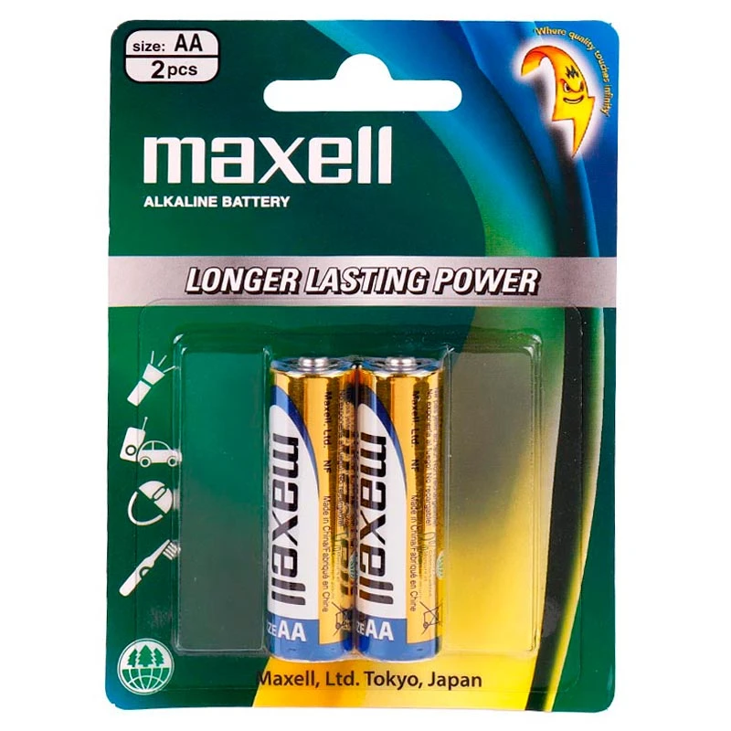 باتری قلمی MAXELL Alkaline AA دو عددی