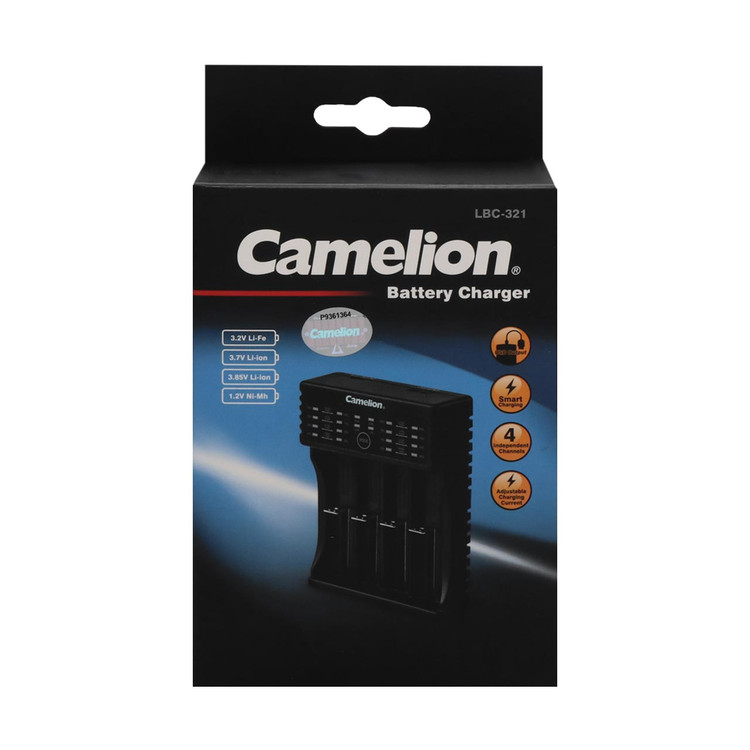 شارژر باطری قلمی Camelion اصلی مدل LBC-321 (کارکرده)